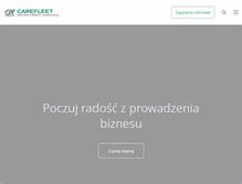 Tablet Screenshot of carefleet.pl